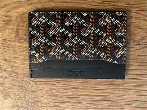 goyard card holder euro|goyard card holder inside.